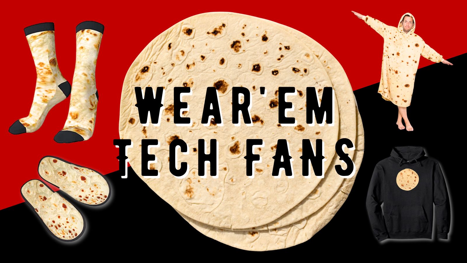 Wrapping Up in the Game Texas Tech Tortilla Style Fashion Tech Tortillas