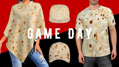 Texas Tech Football Fans Wearing Tortilla-Style Fashion
