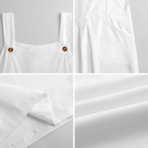 FULAOER Burrito Tortilla Pattern Women's Jumpsuit Summer Casual Printed Sleeveless High Waist Wide Leg Pants L