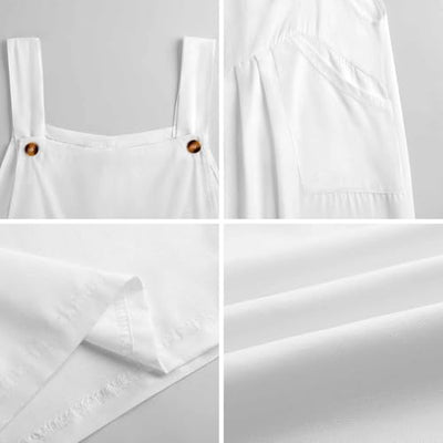 FULAOER Burrito Tortilla Pattern Women's Jumpsuit Summer Casual Printed Sleeveless High Waist Wide Leg Pants L