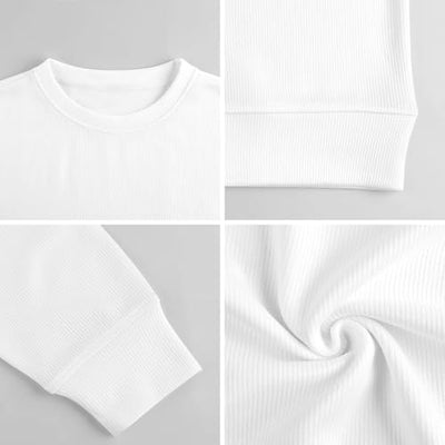 Burrito Tortilla Pattern Men's Crewneck Sweatshirts Long Sleeves Thermal Casual Pullover Shirt XL