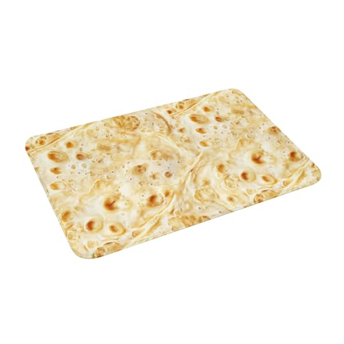 Tortilla Rugs Mat Doormat Non Slip Welcome Mat Home Decor for Outdoor Indoor 16 X 24 Inch
