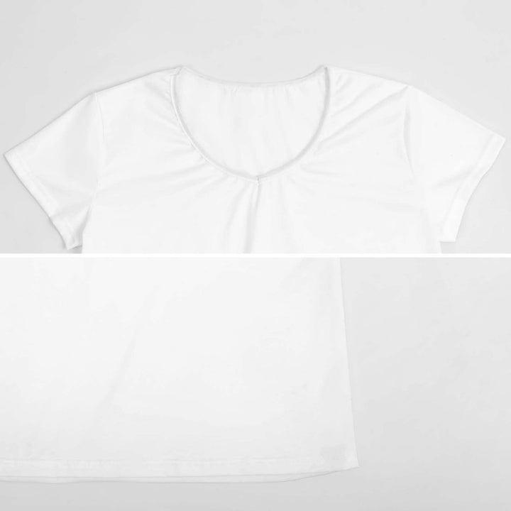 SDERDZSE Giant Flour Tortilla Taco Short Sleeve Shirts for Women Casual Tops Blouse Summer Vacation T Shirt L Black