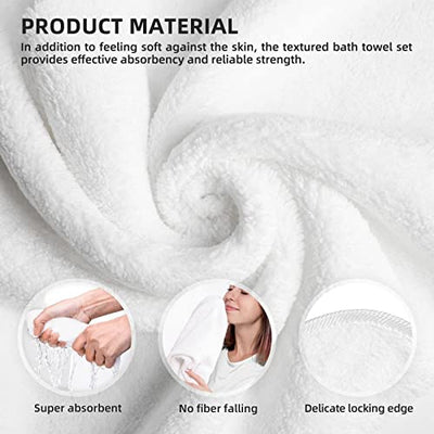 BERMEIZ Tortilla Print Bath Towel Microfiber Coral Velvet Bath Towels Highly Absorbent Soft Beach Sheet 27" x 55" Luxury Hemming Shower Towels