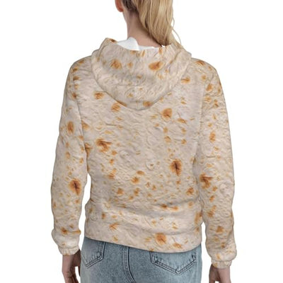 Xiso Ver Tortilla Womens Hoodies Casual Sweatshirts Pullover Fall Clothes with Pocket