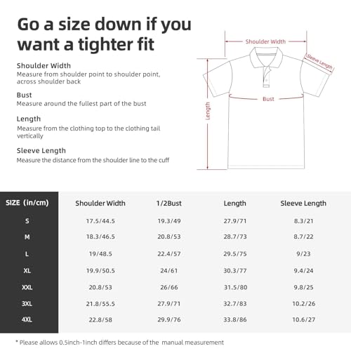 Xiso Ver Tortilla Men's Polo Shirts Short Sleeve Classic Button Golf Shirt Moisture Wicking Tees