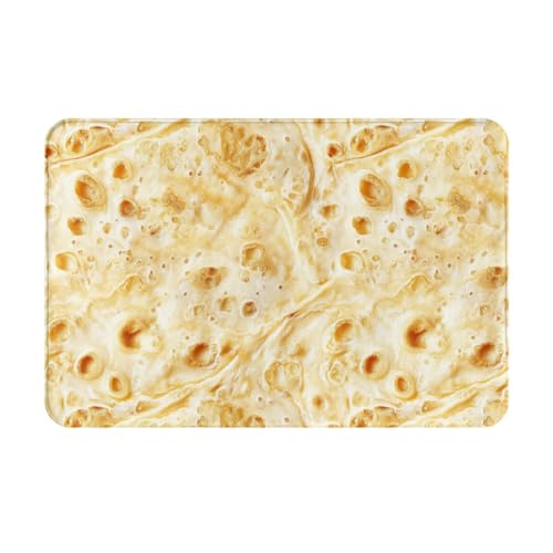 Tortilla Rugs Mat Doormat Non Slip Welcome Mat Home Decor for Outdoor Indoor 16 X 24 Inch