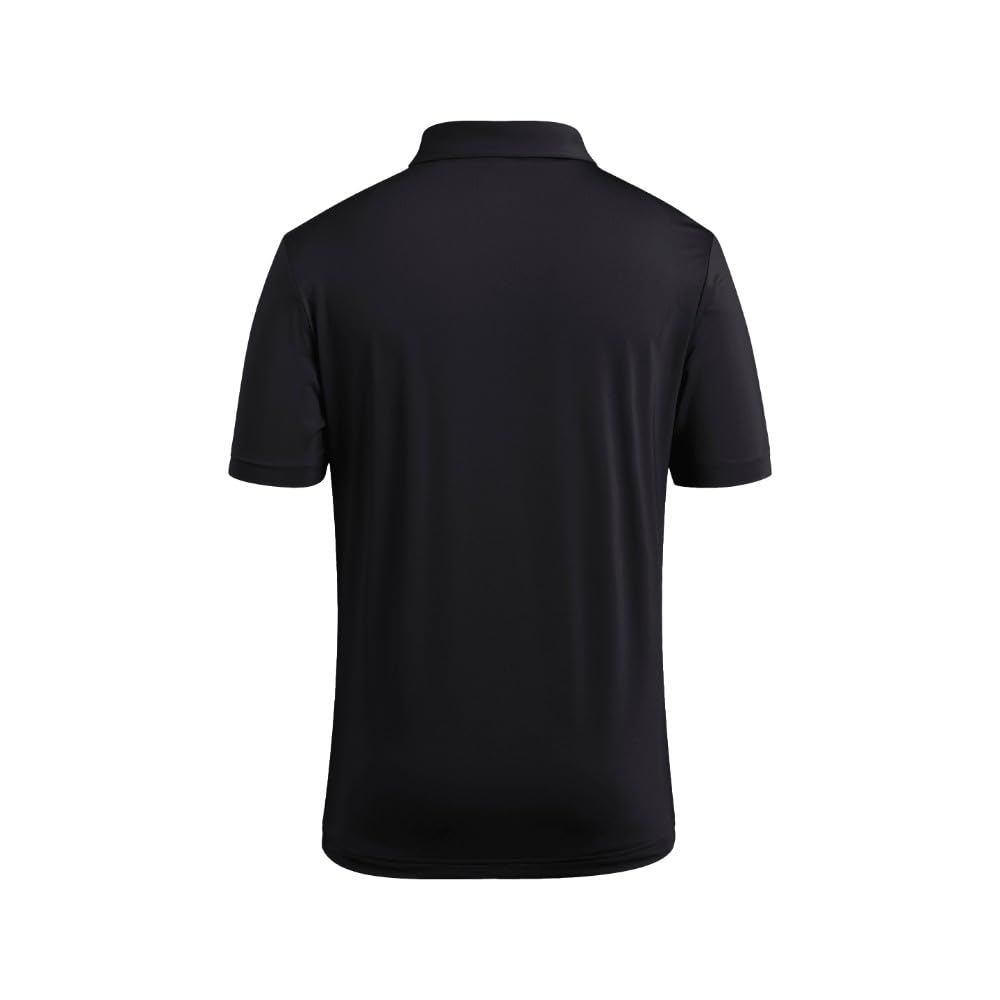 adidas Mens Texas Tech Red Raiders Solid Shirt Golf