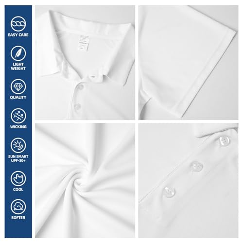 Kuilepa Mens Polo Shirts Casual Print Golf Shirts-Taco Tortillas