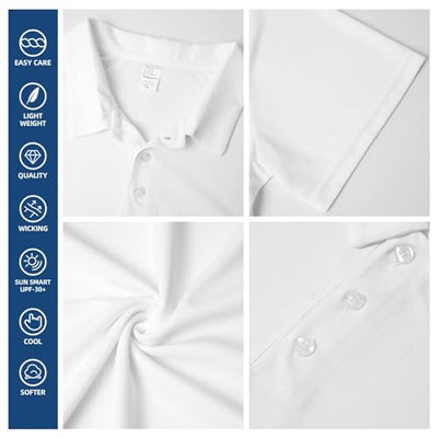 Kuilepa Mens Polo Shirts Casual Print Golf Shirts-Taco Tortillas