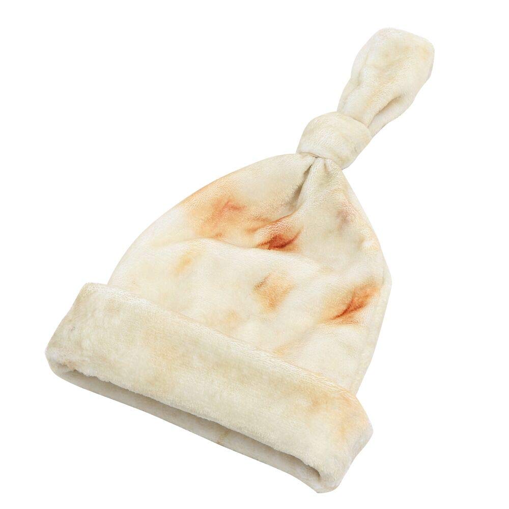 Swaddle Blanket for Baby Wrap Tortilla Flannel Shower with Hat Gift for Baby (36 Inch)