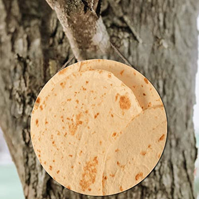 Wooden Sign Burritos Tortilla Custom Wood Sign Wood Plank Design Hanging Sign Funny Realistic Food Farmhouse Style Hanging Wooden Sign Accessories Or Rustic Kitchen Wall Art Plaque 12x12in Round