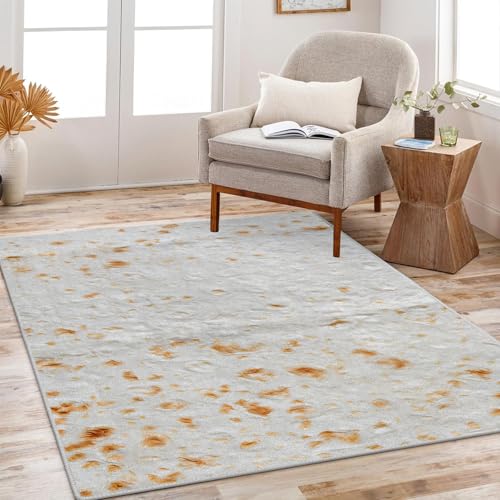 Tortilla Rug 2x3 Area Rugs for Entryway Bedroom Decor, Washable Non-Slip Door Mat Throw Rugs for Living Room Dorm
