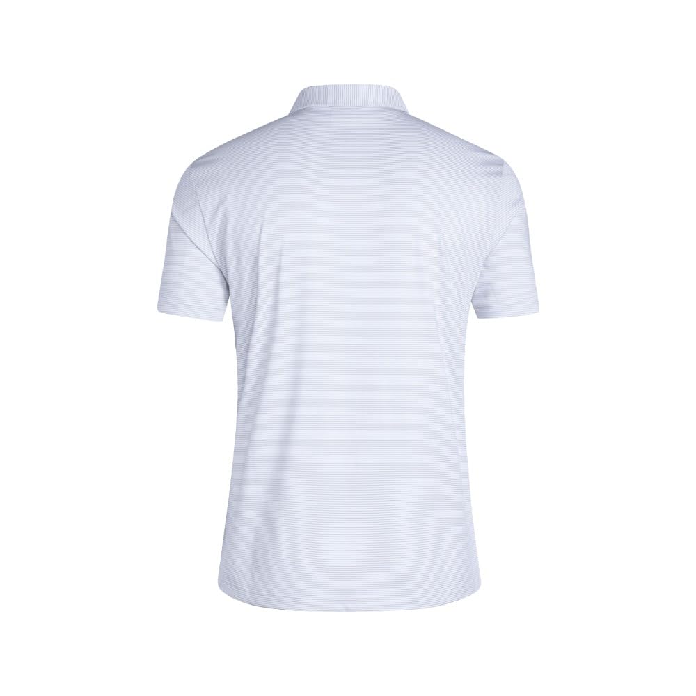 adidas Mens Texas Tech Red Raiders Ultimate365 Stripe Shirt Golf