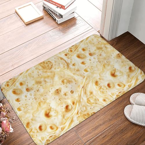Tortilla Rugs Mat Doormat Non Slip Welcome Mat Home Decor for Outdoor Indoor 16 X 24 Inch