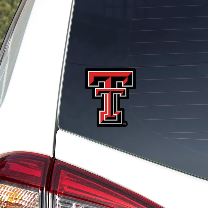 Texas Tech University Premium 4" Die Cut Vinyl Sticker Decal for Cars Trucks Auto Windows