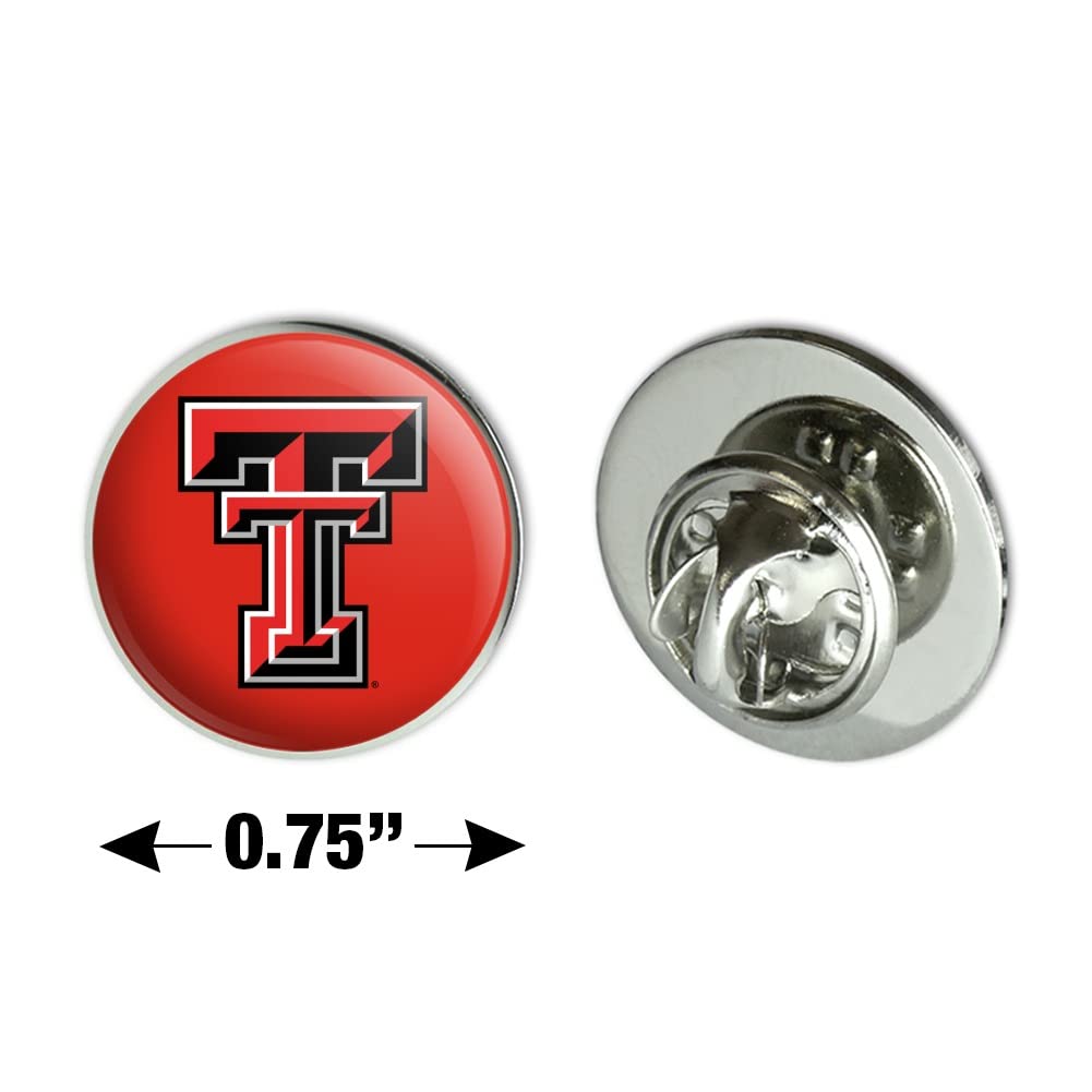 Texas Tech University Raiders Logo Metal 0.75" Lapel Hat Pin Tie Tack Pinback
