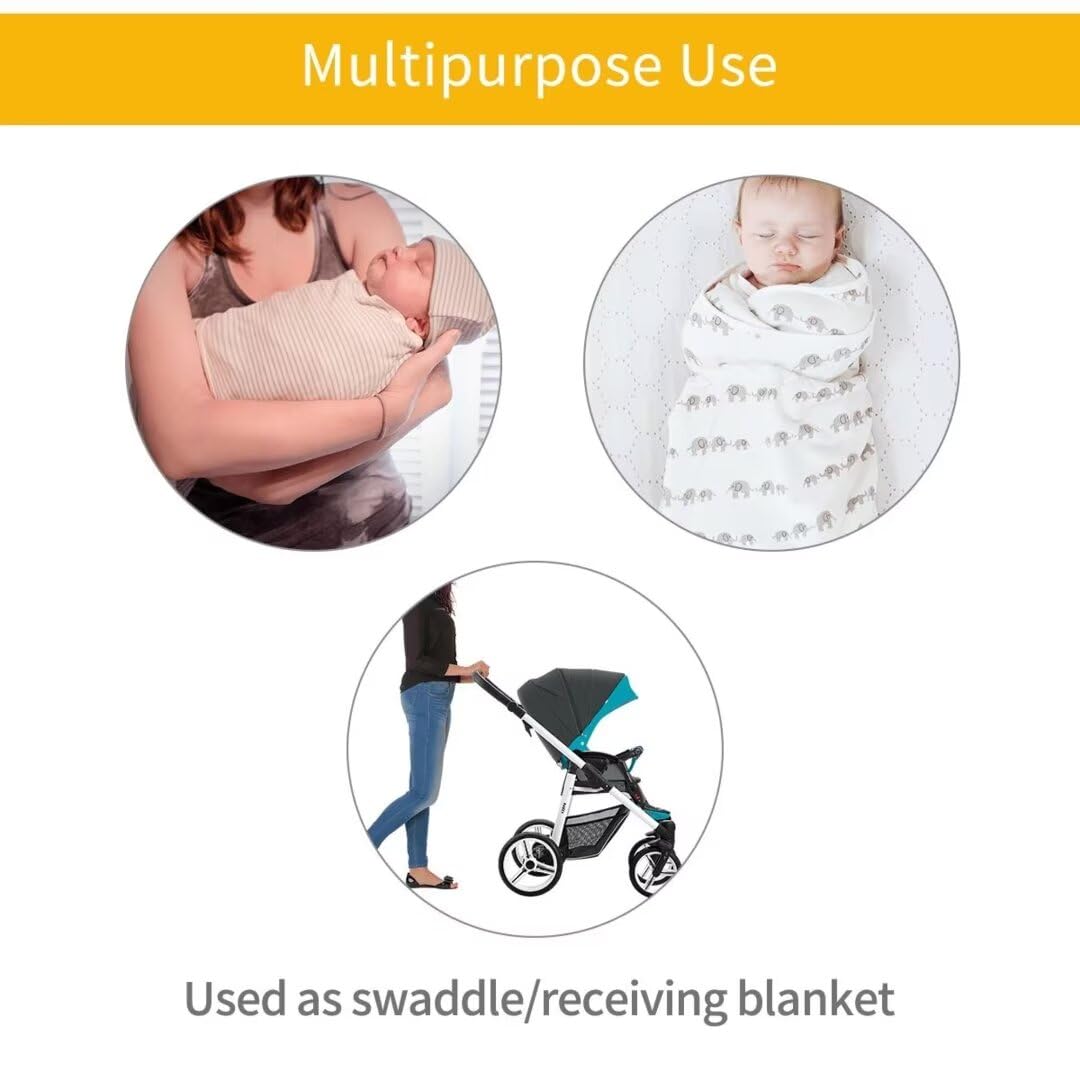 Newborn Swaddling Tortilla Blanket Beanie Hat Sets Soft Baby Receiving Soft Sleeping Bag New Born Sleep Sacks for Boys Girls