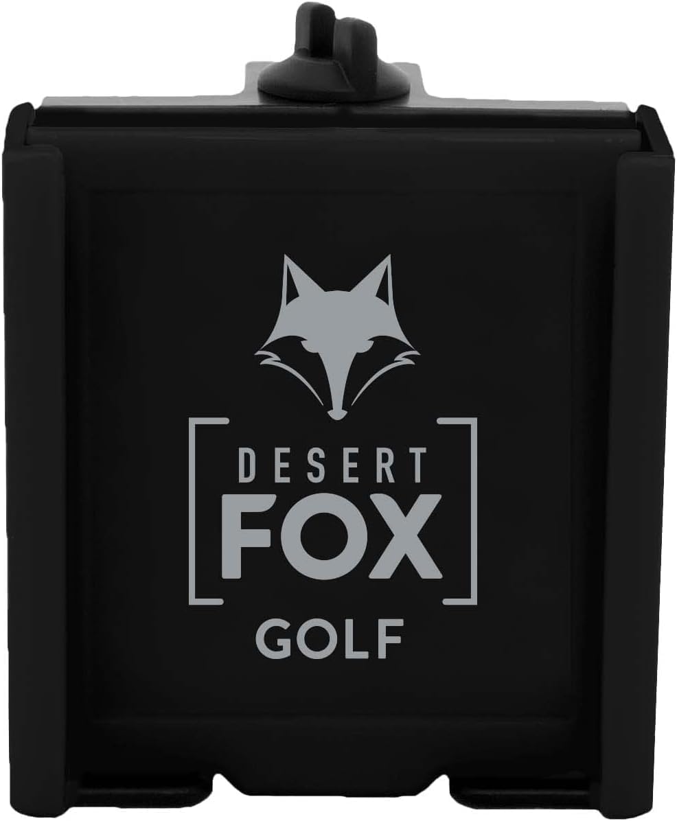 DESERT FOX GOLF Cart Phone Caddy for Texas Tech Red Raiders Fans - Golf Cart Phone Holder &amp; Accessories - Officially Licensed Collegiate Golf Gift