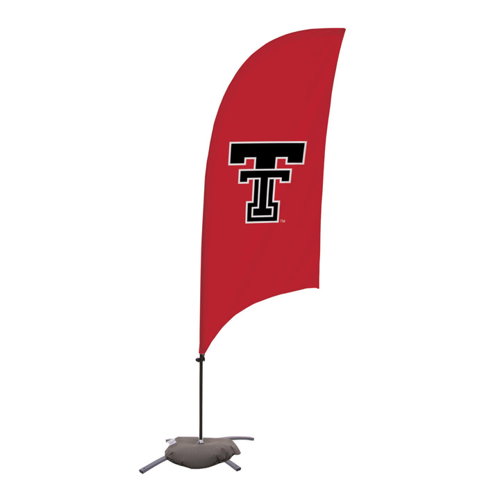 Texas Tech Red Raiders College Sports Printed Feather Flag