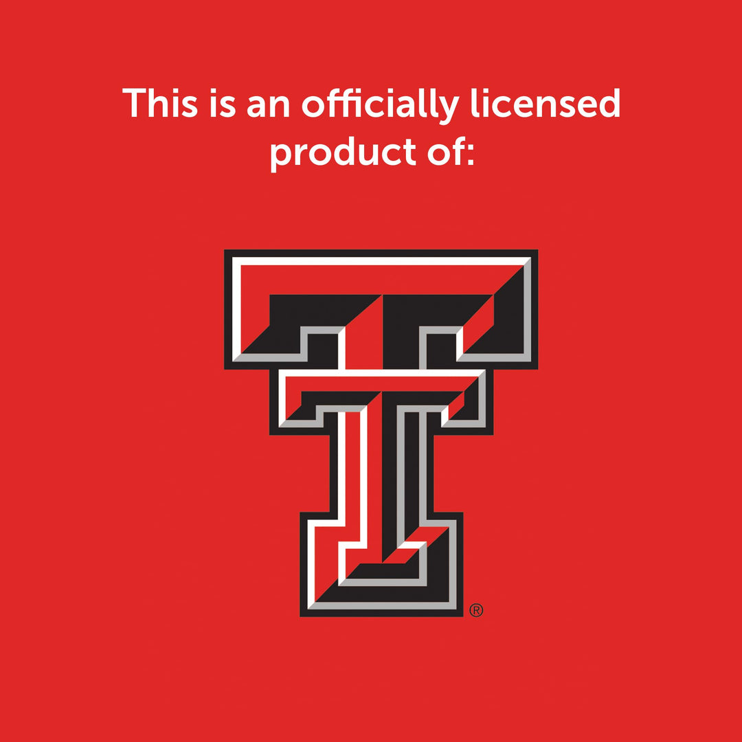 Desert Cactus Texas Tech University 5x7 Inch Greeting Card TTU Red Raiders Single Folded Cardstock with Envelope Party Celebration Officially Licensed (5x7 Card B - Blank)