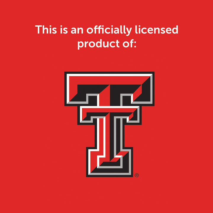 Desert Cactus Texas Tech University 5x7 Inch Greeting Card TTU Red Raiders Single Folded Cardstock with Envelope Party Celebration Officially Licensed (5x7 Card B - Blank)
