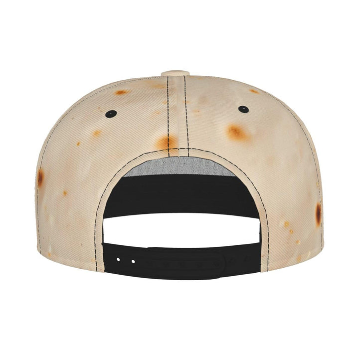 Tortilla Flat Brim Hat Adjustable Snapback Cap for Men