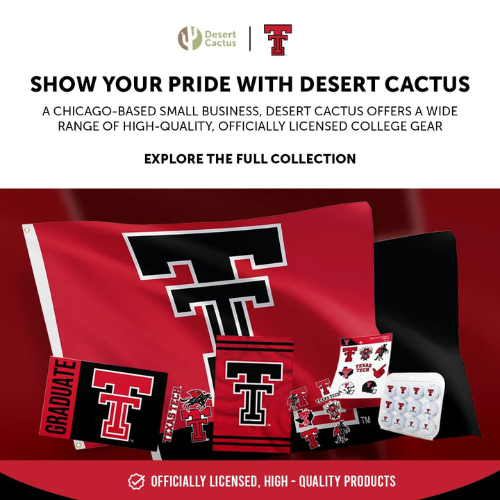 Texas Tech University Red Raiders Flag 3x5 Outside
