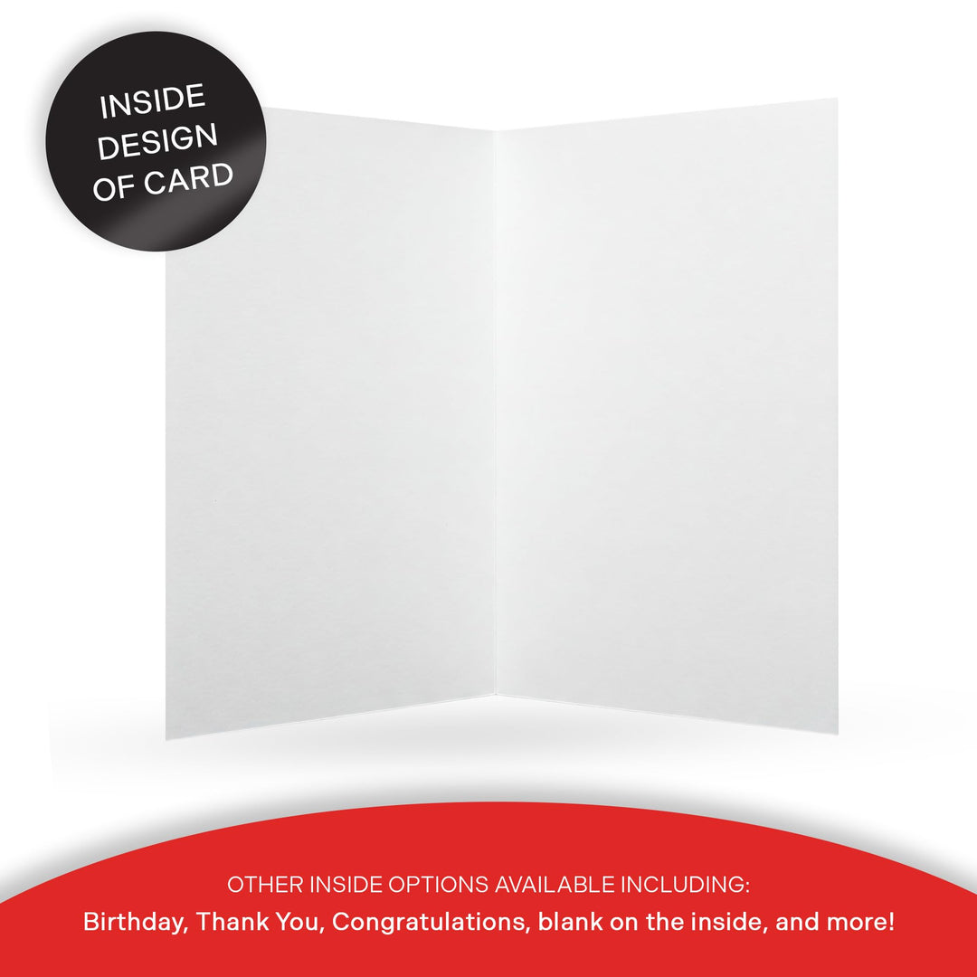 Desert Cactus Texas Tech University 5x7 Inch Greeting Card TTU Red Raiders Single Folded Cardstock with Envelope Party Celebration Officially Licensed (5x7 Card A - Blank)