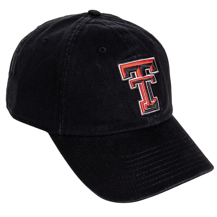 Desert Cactus Texas Tech University Baseball Hat TTU Red Raiders Brimmed Embroidered Hats Cap Adjustable Cloth Strap Adult (Style B1)