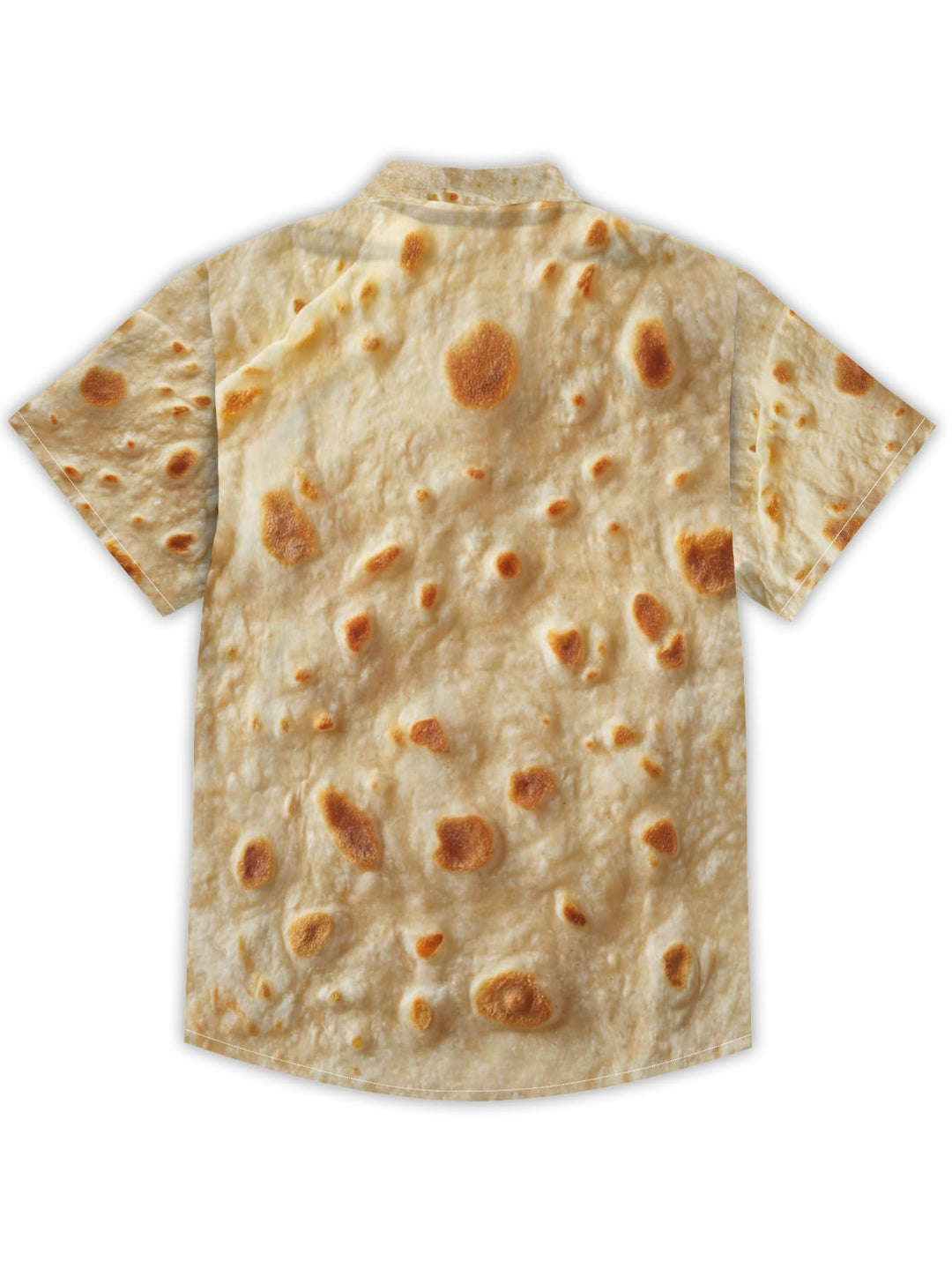 Tortilla Print Hawaiian Shirt  Button Down Shirt