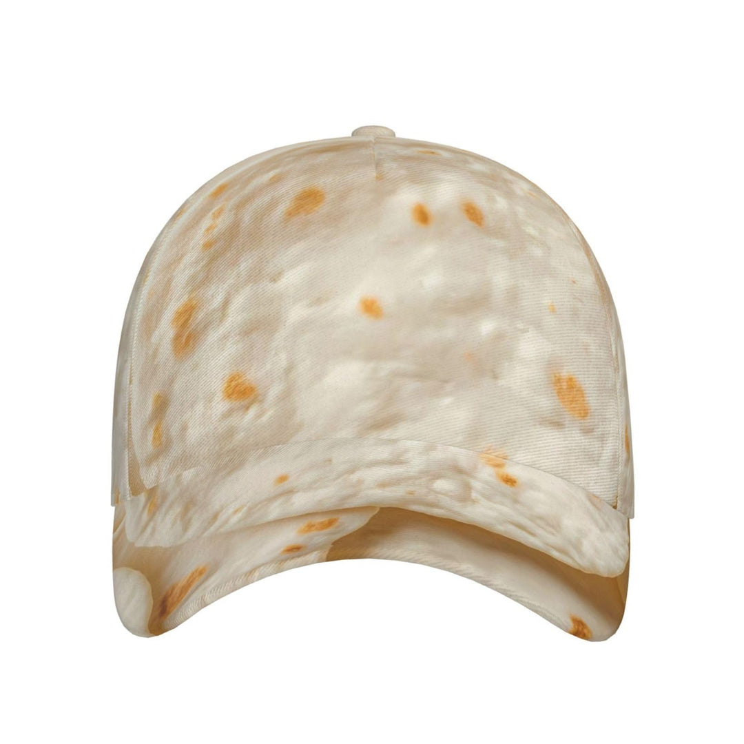 Tortillas Adjustable Dad Hat Curved Brim Casual Cap for Outdoor Activities and Casual Wear