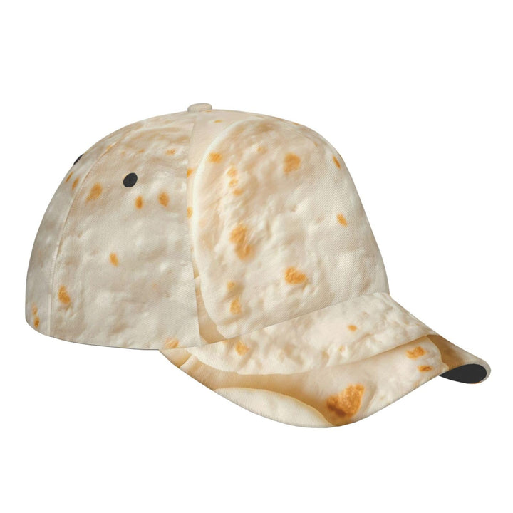 Tortillas Adjustable Dad Hat Curved Brim Casual Cap for Outdoor Activities and Casual Wear
