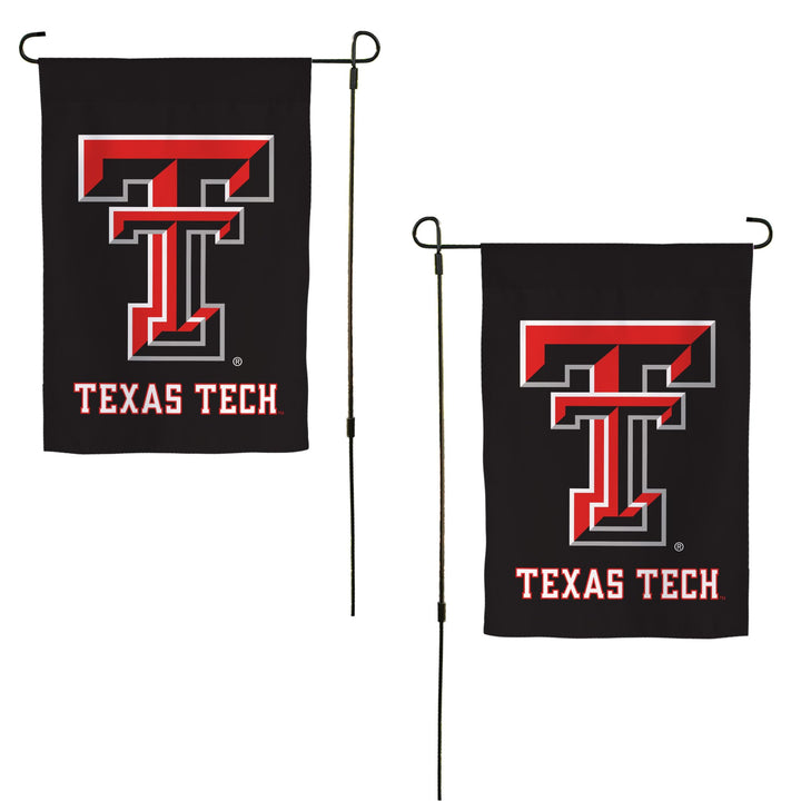 Desert Cactus Texas Tech University TTU Garden Flag – 19 x 12 Inch Texas Tech Red Raiders Banner, for Outdoor Display and Events (Design G)