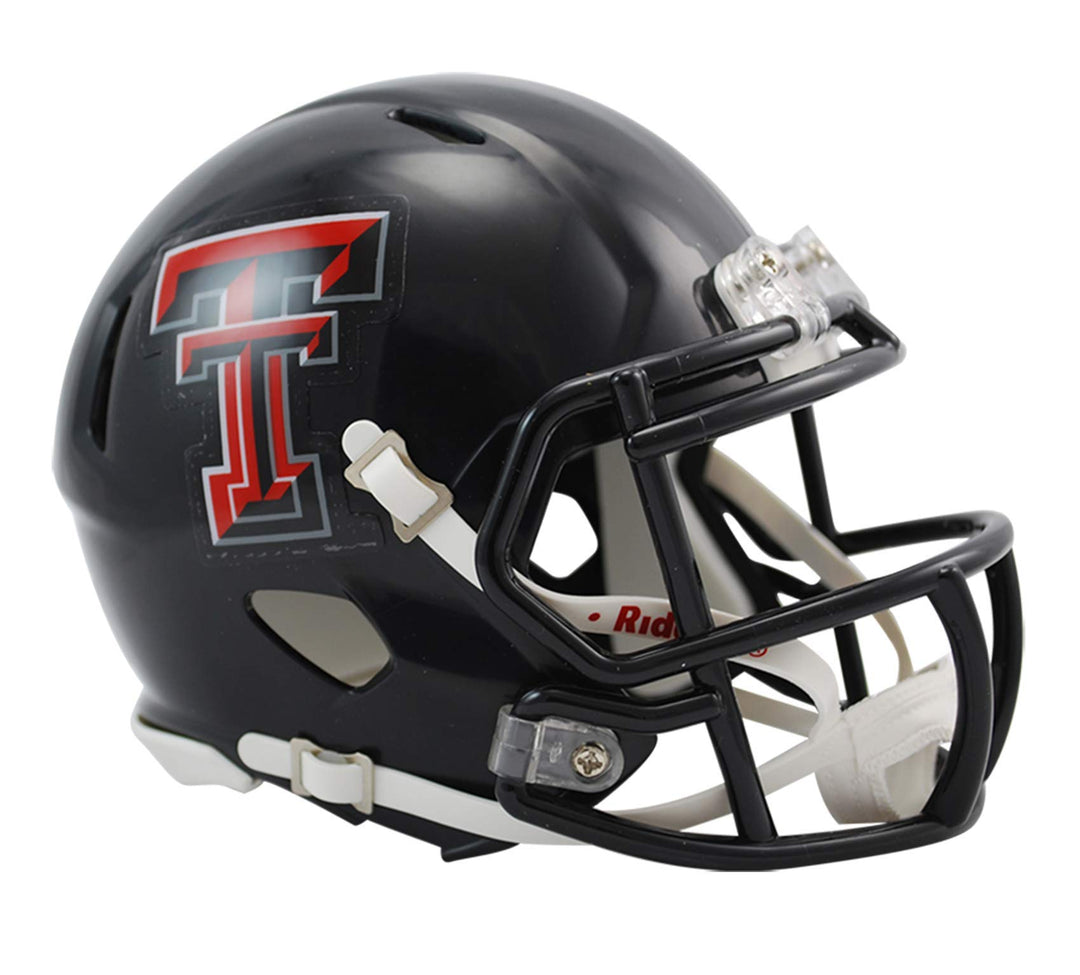 Riddell Memorabilia Collectibles Speed Mini Football Helmet, Texas Tech Red Raiders, One-Size US