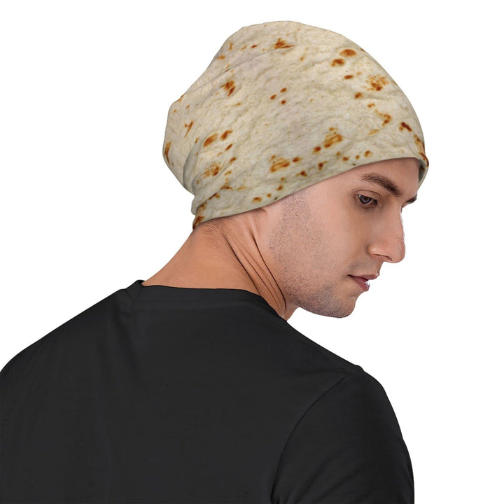 Tortilla Beanie Hats for Men Women Slouchy Beanies Knit Hat Skull Cap Headwear Caps