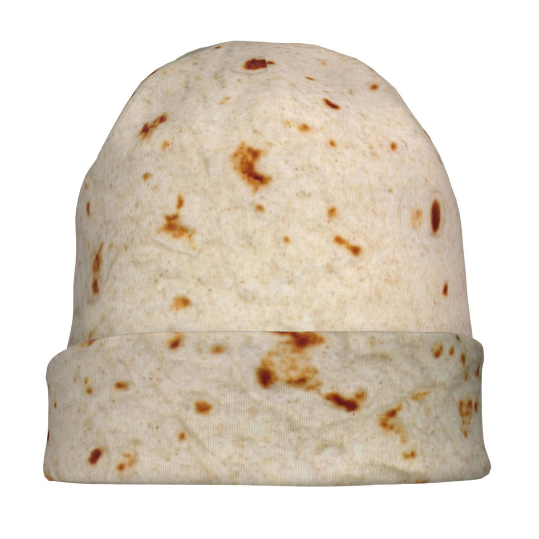 Tortilla Beanie Hats for Men Women Slouchy Beanies Knit Hat Skull Cap Headwear Caps