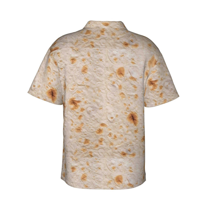 Tortilla Hawaiian Shirt Men Casual Shortsleeve Beach Party