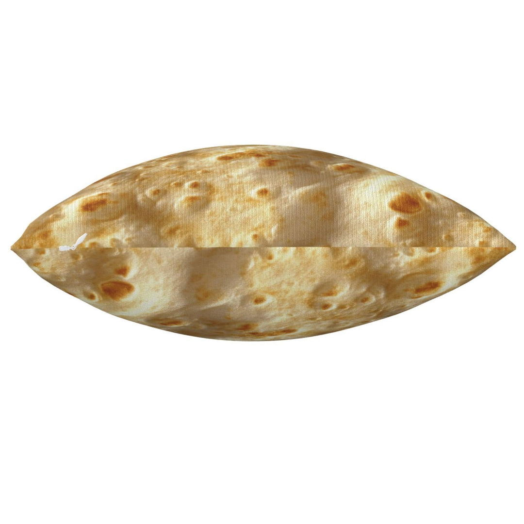 Tortilla Pillows Covers 18x18, Soft Double-Sided Throw Pillow Covers for Sofa, Bed &amp; Living Room Decor