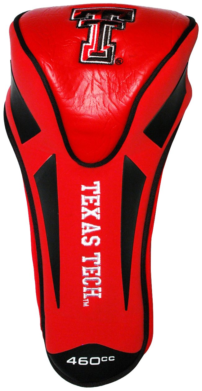 Tech Red Raiders Single Apex Driver Head Cover Golf Club