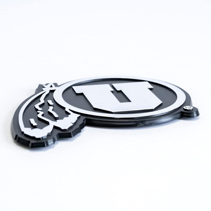 Texas Tech Red Raiders Chrome Finished Auto Emblem 3D Sticker