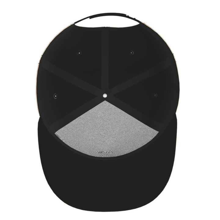 Tortilla Flat Brim Hat Adjustable Snapback Cap for Men