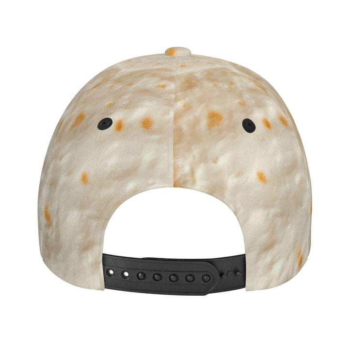 Tortillas Adjustable Dad Hat Curved Brim Casual Cap for Outdoor Activities and Casual Wear