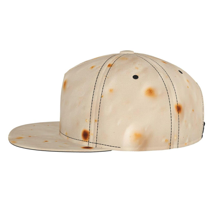 Tortilla Flat Brim Hat Adjustable Snapback Cap for Men