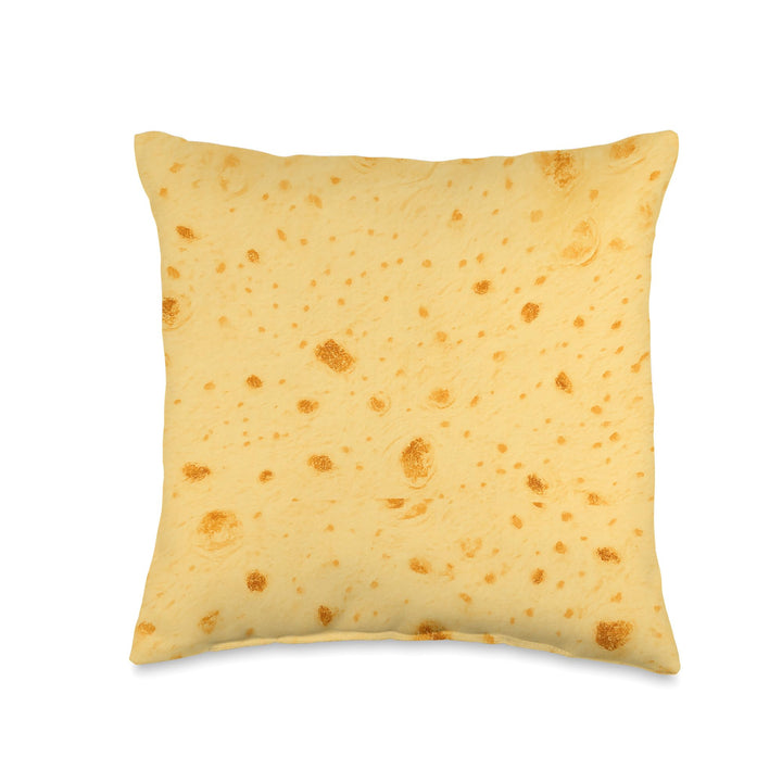 Tortilla Wrap Throw Pillow