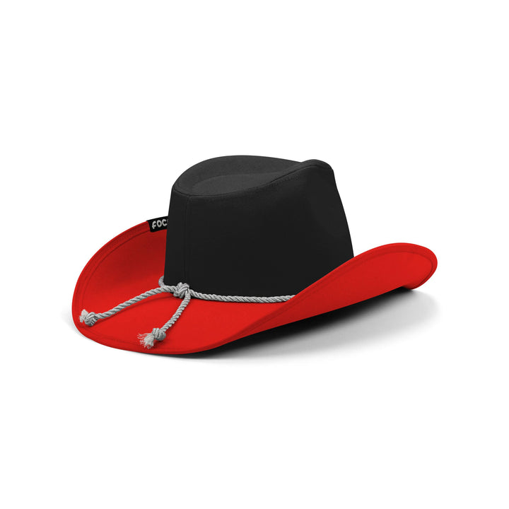 Texas Tech Red Raiders Two Tone Cowboy Hat Red Black
