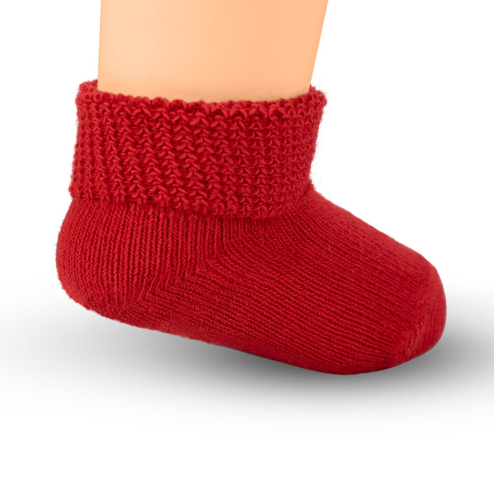 Texas Tech University Newborn Baby Bootie Sock, Red, Newborn