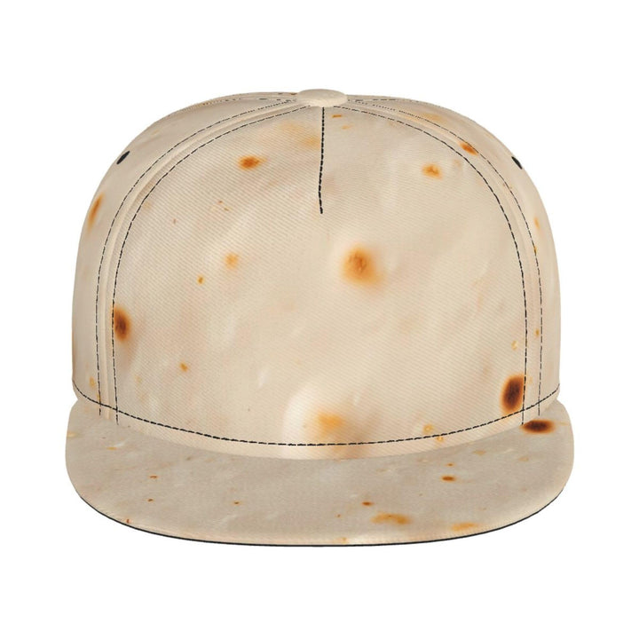 Tortilla Flat Brim Hat Adjustable Snapback Cap for Men