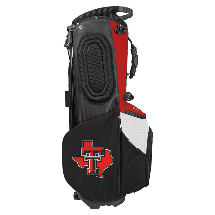Team Effort Back Nine Stand Bag NCAA Texas Tech Red Raiders