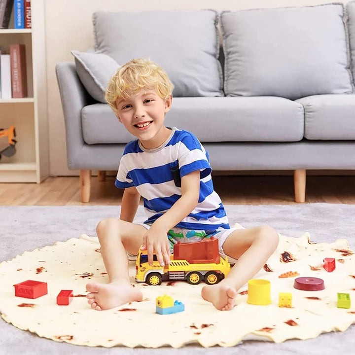 Tortilla Blanket Gifts for Kids Stuff Useful Adults Teenagers Throw Blankets Wrap Boy Girl Party Pets Soft Fleece 61in